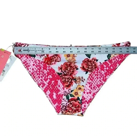 Maaji Flirt Bottom Carnation Size 3XL Reversible Floral Tropical Print - Picture 8 of 8